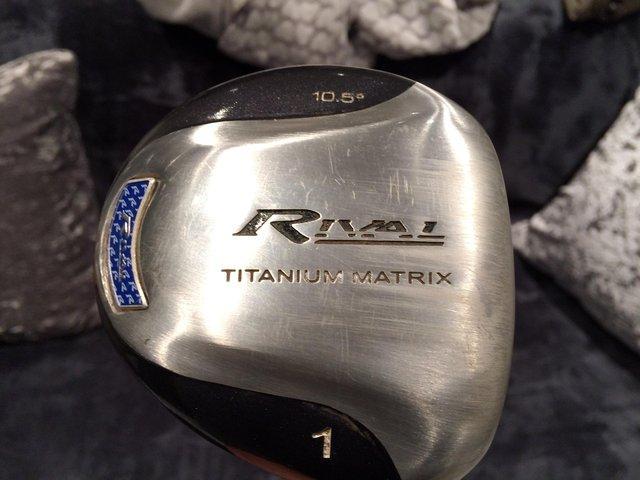 Preview of the first image of Golf Wood Riva 1 Titanium Matrix.10.5 degree.