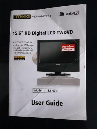 Image 2 of Portable tv with built in dvd player