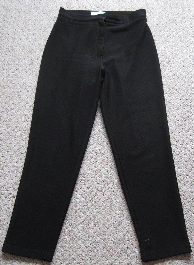 Preview of the first image of Black Trousers and Skinny Jeans, size 10.