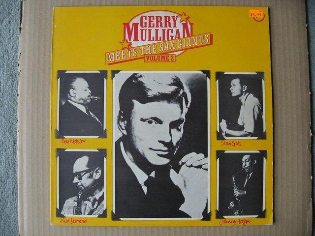 Preview of the first image of Gerry Mulligan – Meets The Sax Giants Volume 2 - LP – Verve.