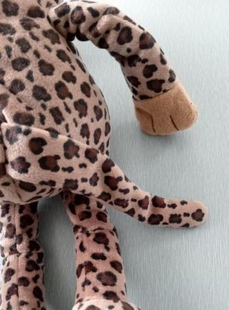 Image 10 of Russ Berrie UK soft toy Leopard.  Length approx: 14".