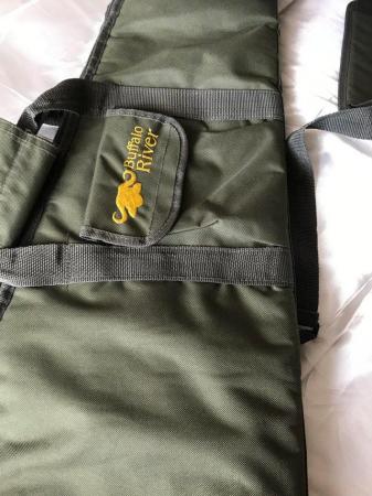 Image 1 of Padded carry case/ sling in green