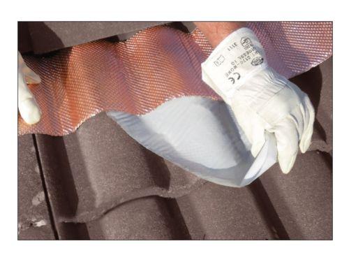 Image 2 of Copper roof cleaning anti moss tape 15cm x 5m get rid of mos