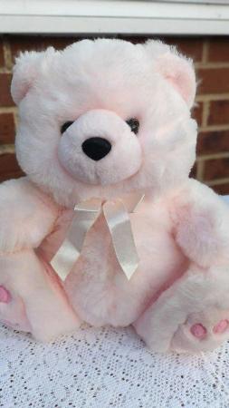Image 2 of Cute Pink Bear by Top Toys 13 ins
