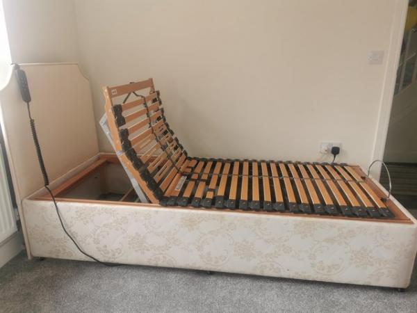 Image 3 of Adjustable Electric bed with headboard
