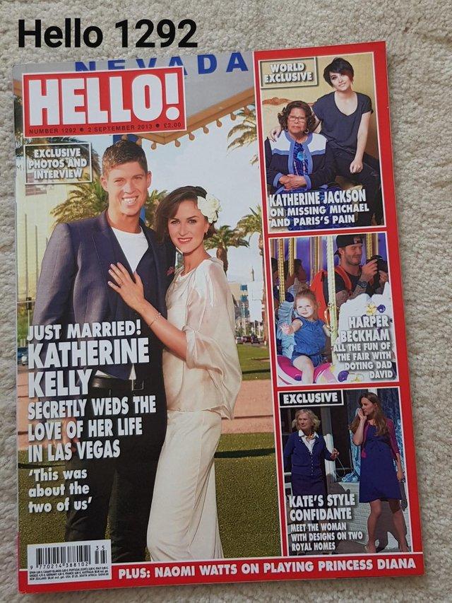 Preview of the first image of Hello Magazine 1292 - Katherine Kelly Marries.