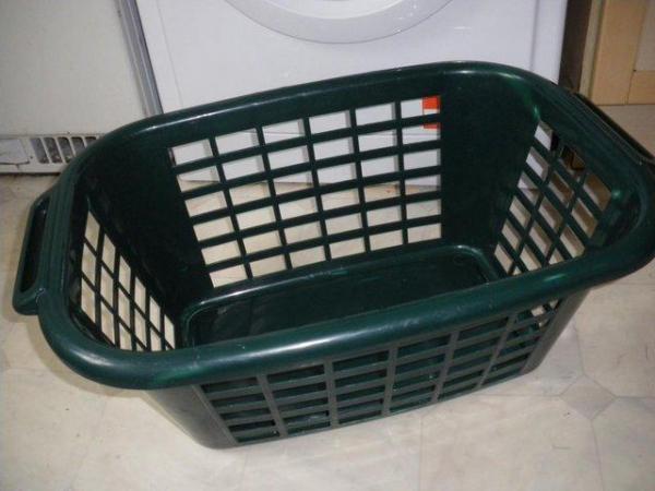 Image 1 of Addis Large Rectangular Laundry Basket