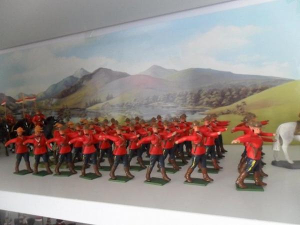 Image 5 of Britain's 1/32 scale Canadian Mounties 1960/70 Swoppets