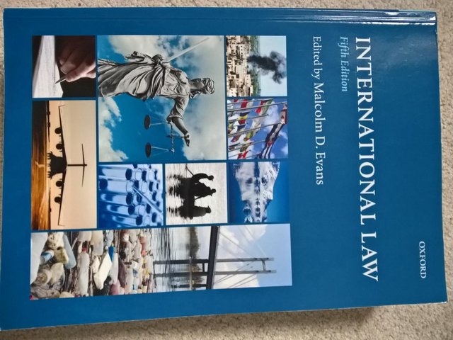 Preview of the first image of International Law 5th Edition Malcolm D Evans.