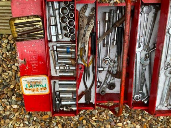 Image 1 of MECHANICS TOOLS VARIOUS WITH TOOLBOX