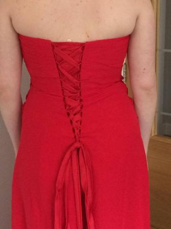 Image 3 of Stunning New Red Prom Dress for Sale - Size 12 / 14