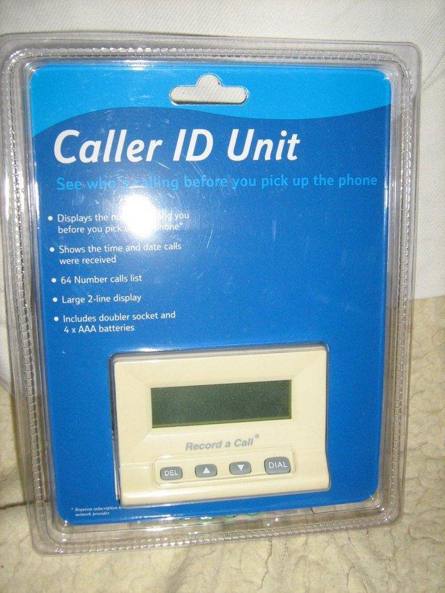 Preview of the first image of TELEPHONE CALLER ID UNIT / LOUD EXTENSION BELL/ MODEM NEW.