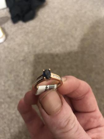 Image 3 of Engagement Ring- 9 K Rose Gold Metal Size G