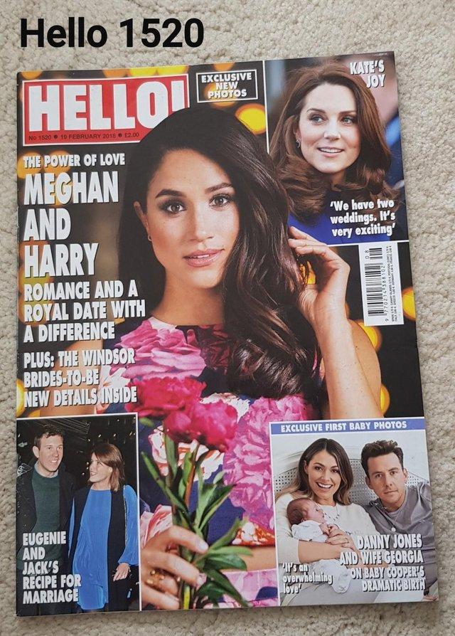 Preview of the first image of Hello Magazine 1520 - The Power of Love - Meghan & Harry.
