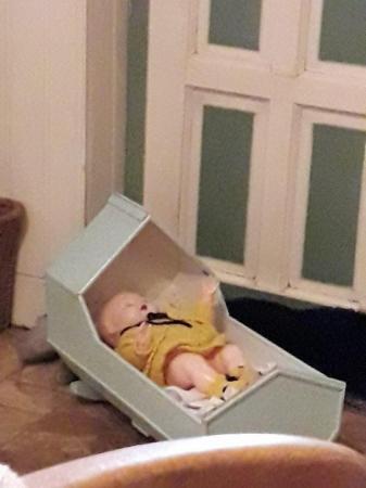 Image 1 of vintage..crib.. and ..doll..................................