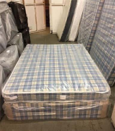 Image 1 of 4 foot eco mattress with divan base
