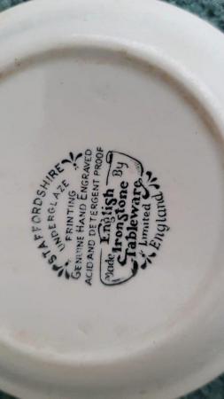 Image 2 of Vintage Staffordshire English Ironstone Tableware bowls