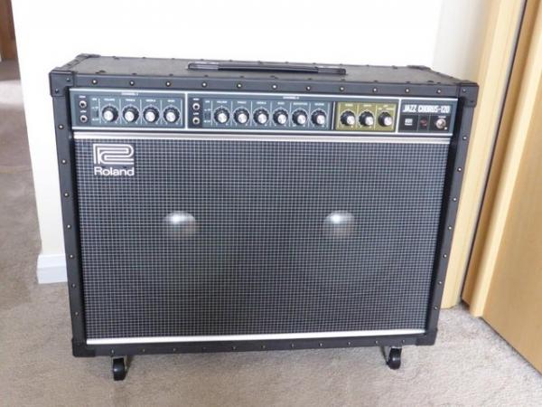 Image 1 of ROLAND JC-120 AMPLIFIER. NEVER USED. IMMACULATE.