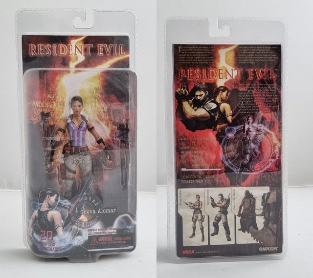 Preview of the first image of Resident Evil 5: Action Figure Collection Sheva and Majini.