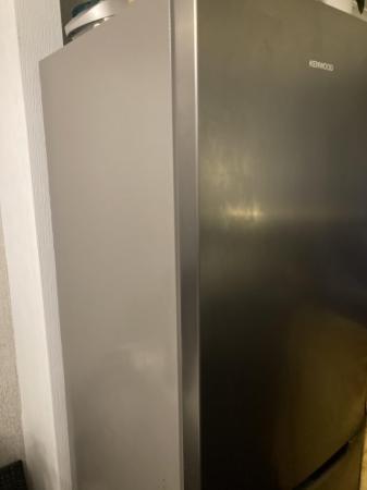 Image 1 of fridge freezer gun metal coloured