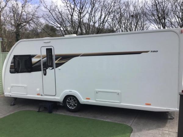 Image 1 of 2020 SWIFT ECCLES 580 TOURING CARAVAN,IMMACULATE.