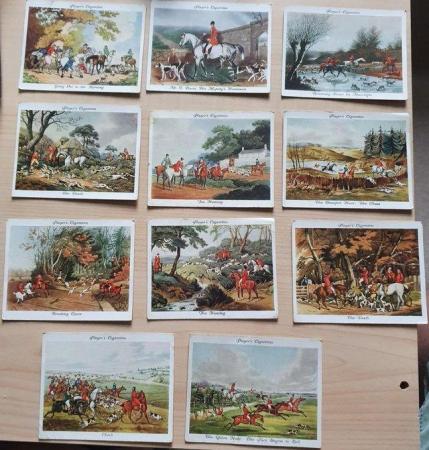 Image 1 of Players cigarette cards - OLD HUNTING PRINTS