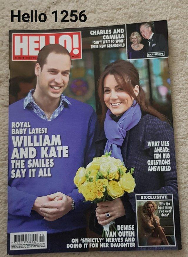 Preview of the first image of Hello Magazine 1256 - William & Kate - Royal Baby Latest.