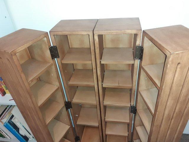 Preview of the first image of Vintage Wooden CD / DVD Cabinet.