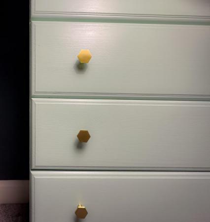 Image 2 of Chest of Drawers (5 Drawers, Pistachio Green)