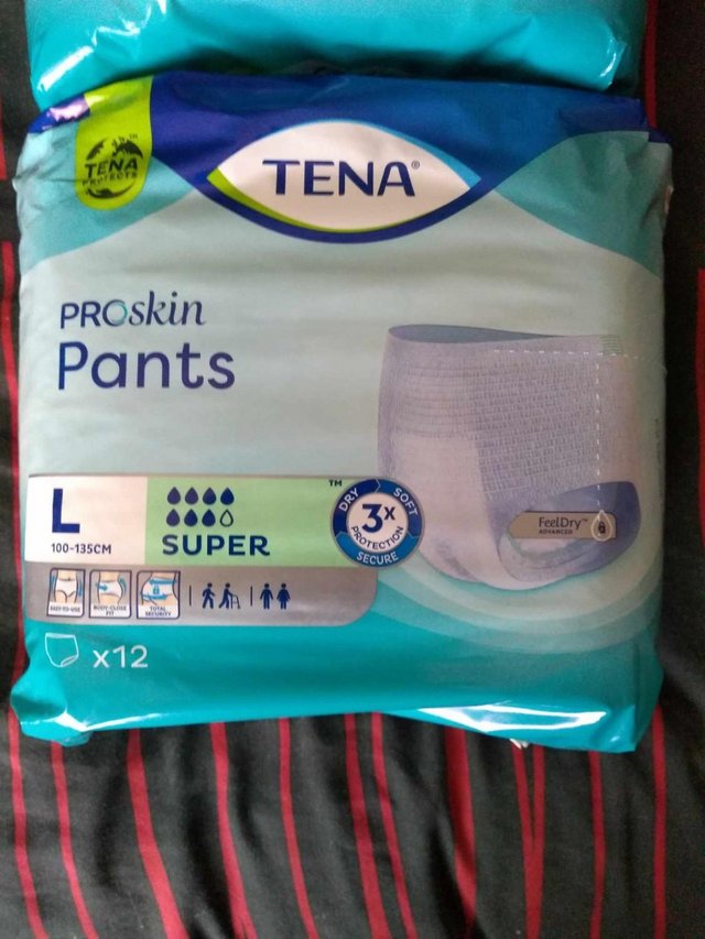 Preview of the first image of TENA Pants Super large - 12 Pants.