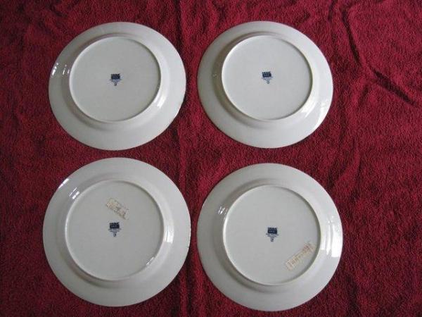 Image 3 of Set of four large white plates