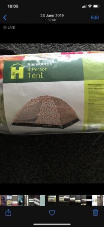 Image 1 of 4 man TENT never used BN