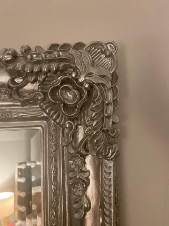 Image 1 of TASKERS Large silver mirror standing/hanging