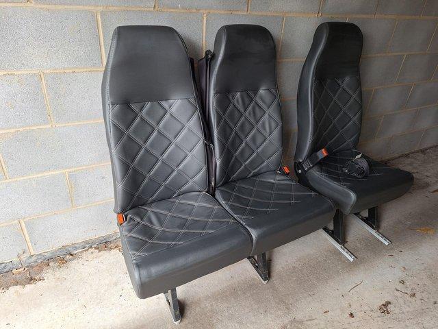 Preview of the first image of Rear van seats in excellent condition.