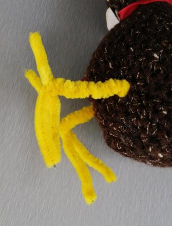 Image 6 of A Small Knitted Kiwi Soft Toy from New Zealand.