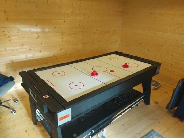 Image 3 of Multi games table Inc pool, air hockey and table tennis