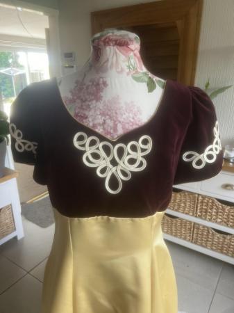 Image 2 of Celtic style wedding dress and cape