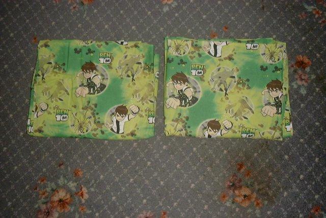 Image 2 of Pair of Curtains (Ben 10) 130x165