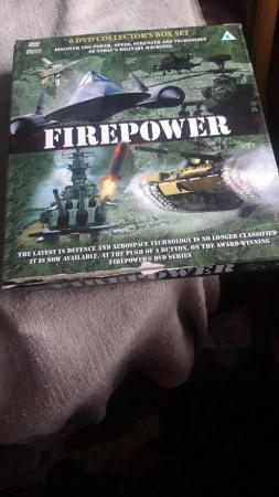 Image 2 of FIREPOWER 8 xBRAND NEW DVDS COLLECTOR'S SET ON WAR MACHINES
