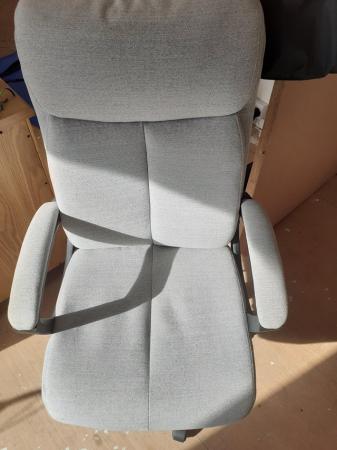 Image 1 of BASETBL Executive Office Chair Fabric Chair,