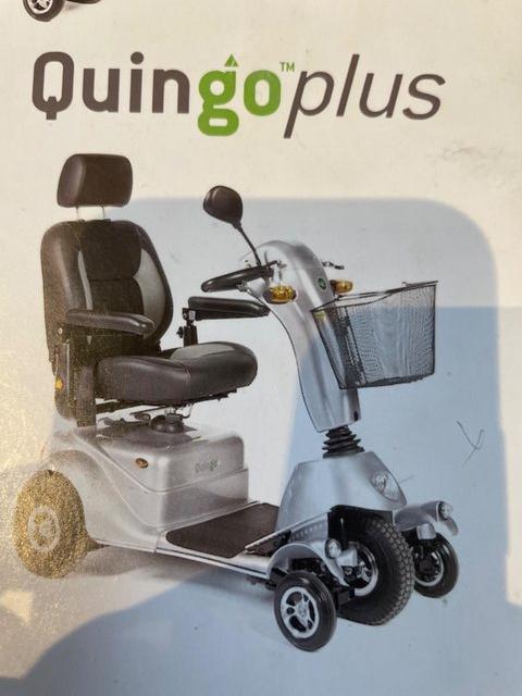 Preview of the first image of Quingo Go Plus Mobility Scooter, Immaculate condition..