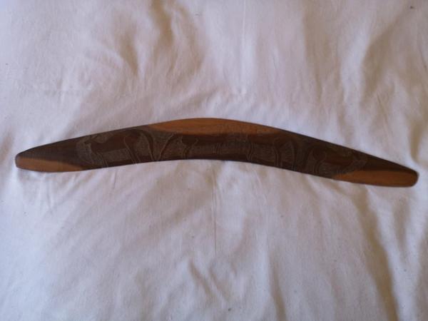 Image 2 of Australian wooden boomerang