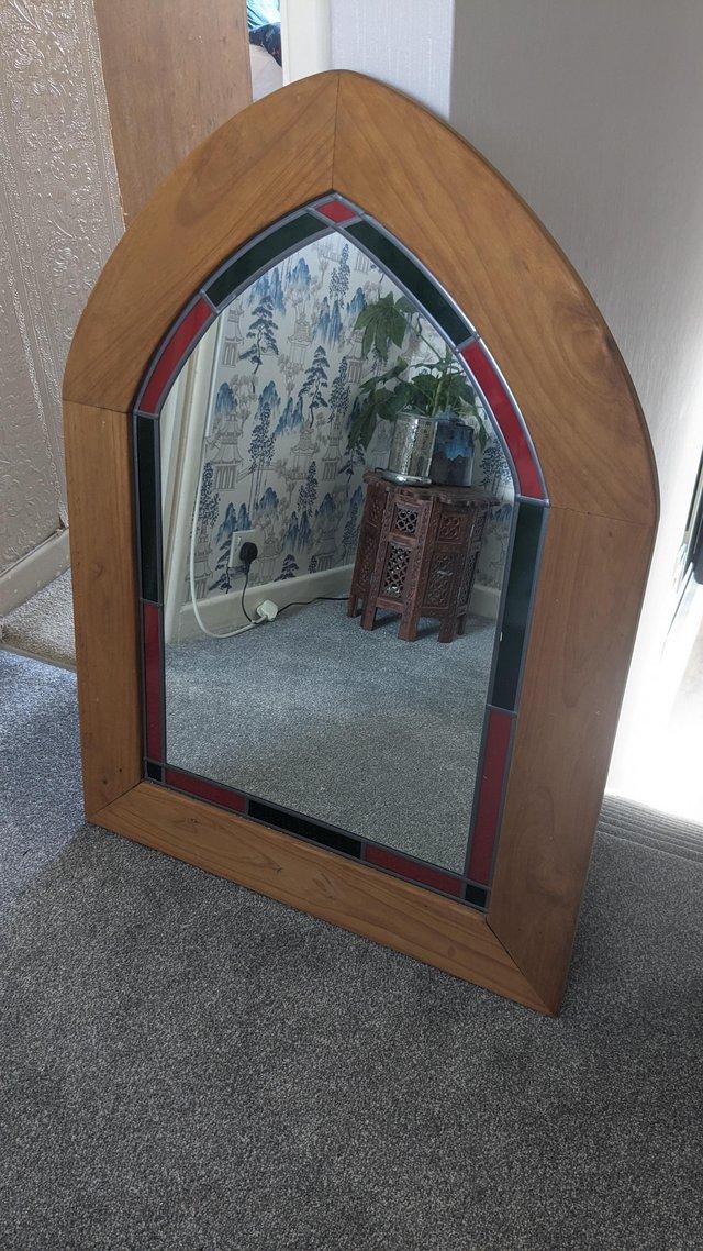 Preview of the first image of Large arched mirror .....