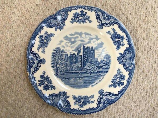 Image 1 of Johnson Blarney Castle,Old Britain Castles blue/white plate.
