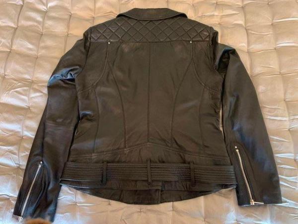 Image 3 of KAREN MILLEN Leather Jacket BN Unworn