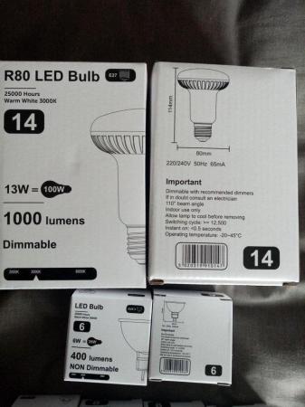 Image 1 of LED LIGHT BULBS – **SAVE MONEY**