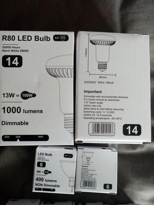 Preview of the first image of LED LIGHT BULBS – **SAVE MONEY**.