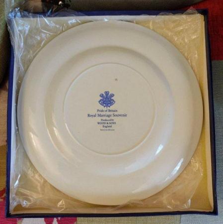 Image 2 of Charles & Diana Marriage Commemorative Plate