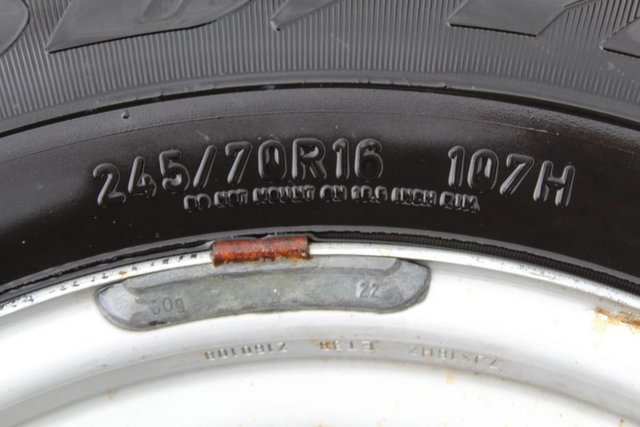 Image 2 of Goodyear Wrangler Tyre & Steel Wheel 245/70/R16