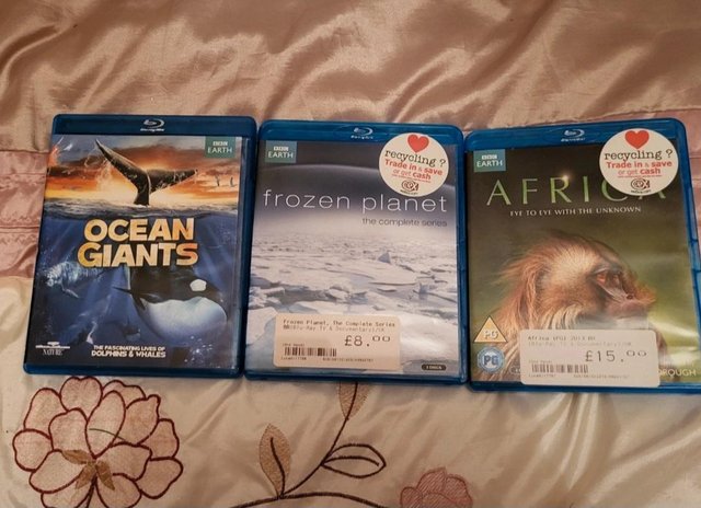 Preview of the first image of Blu-Ray Ocean Giants Frozen Planet & Africa.